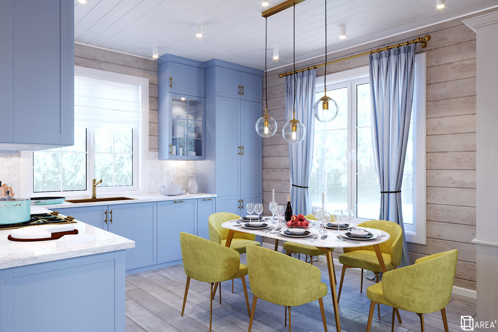 Дом из бруса 118,7 м²