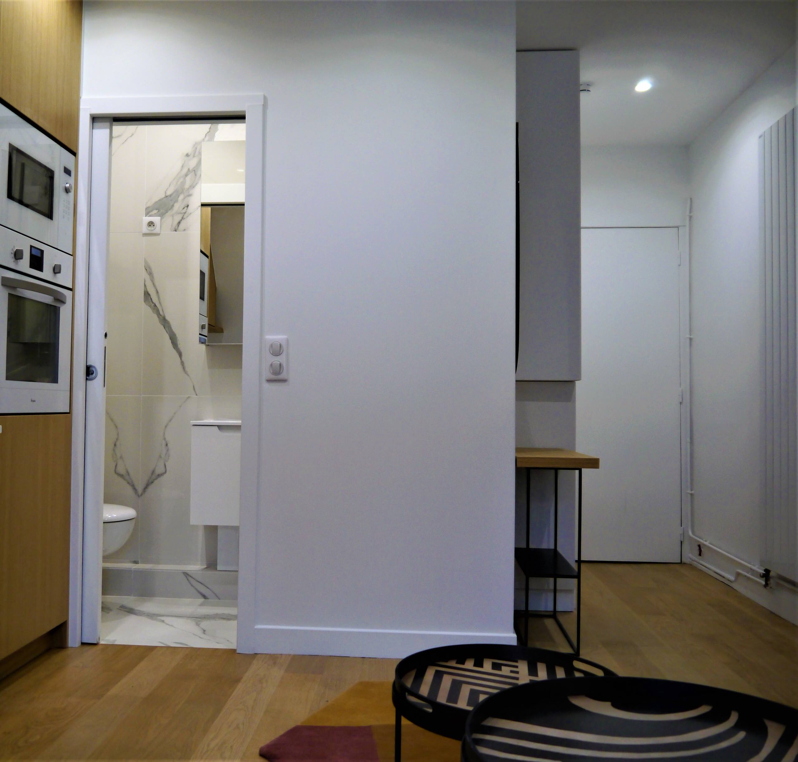 Rénovation 2 chambres de service - Optimiser l’espace.Tout d’un Grand!