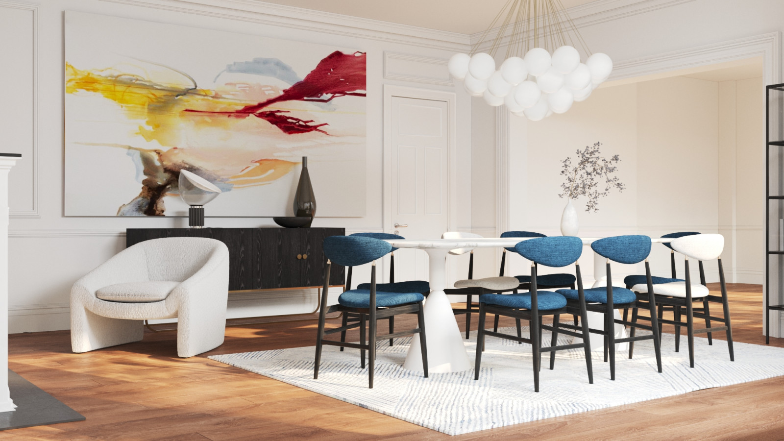 Mix of classic and modern style