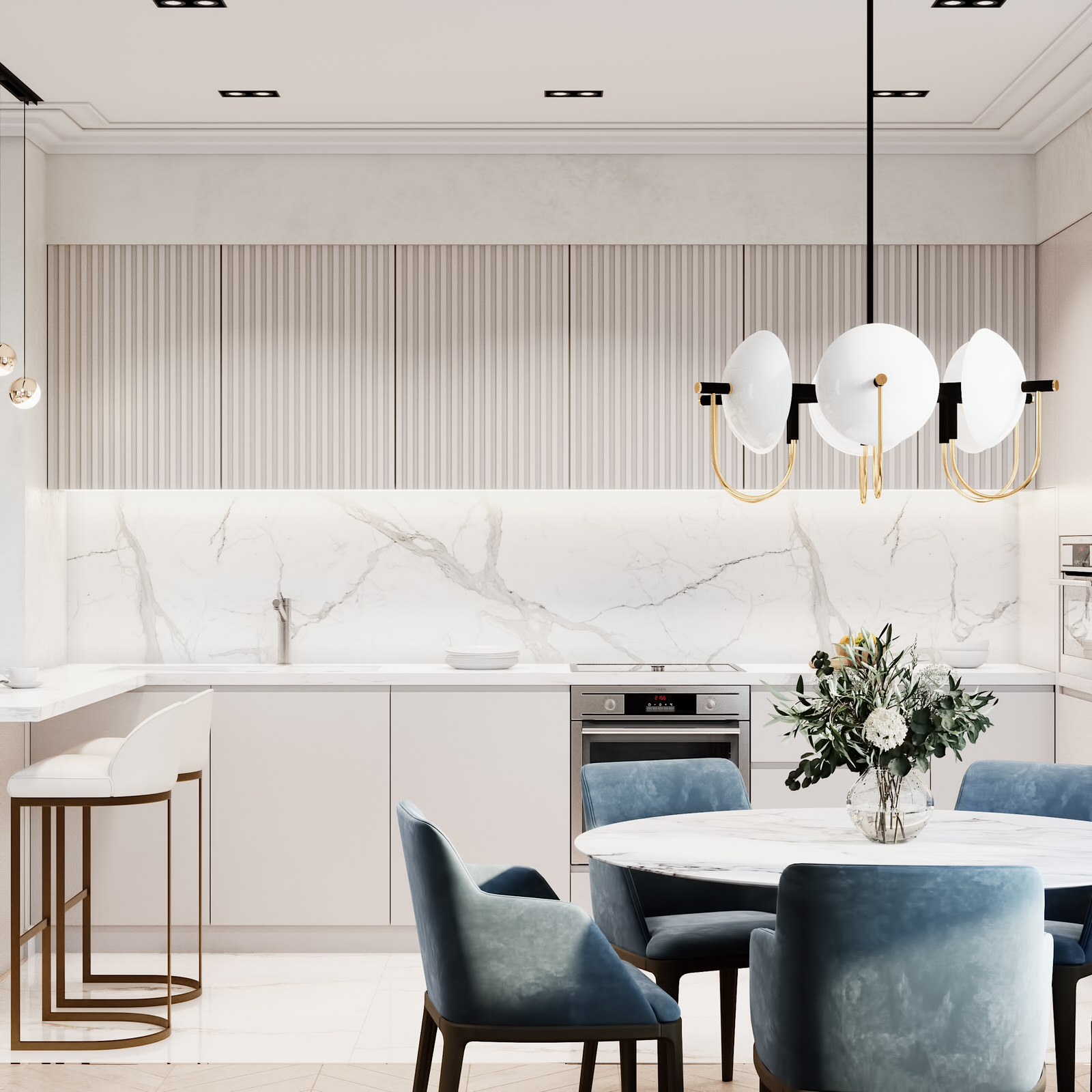 Квартира 130 м2 для большой семьи