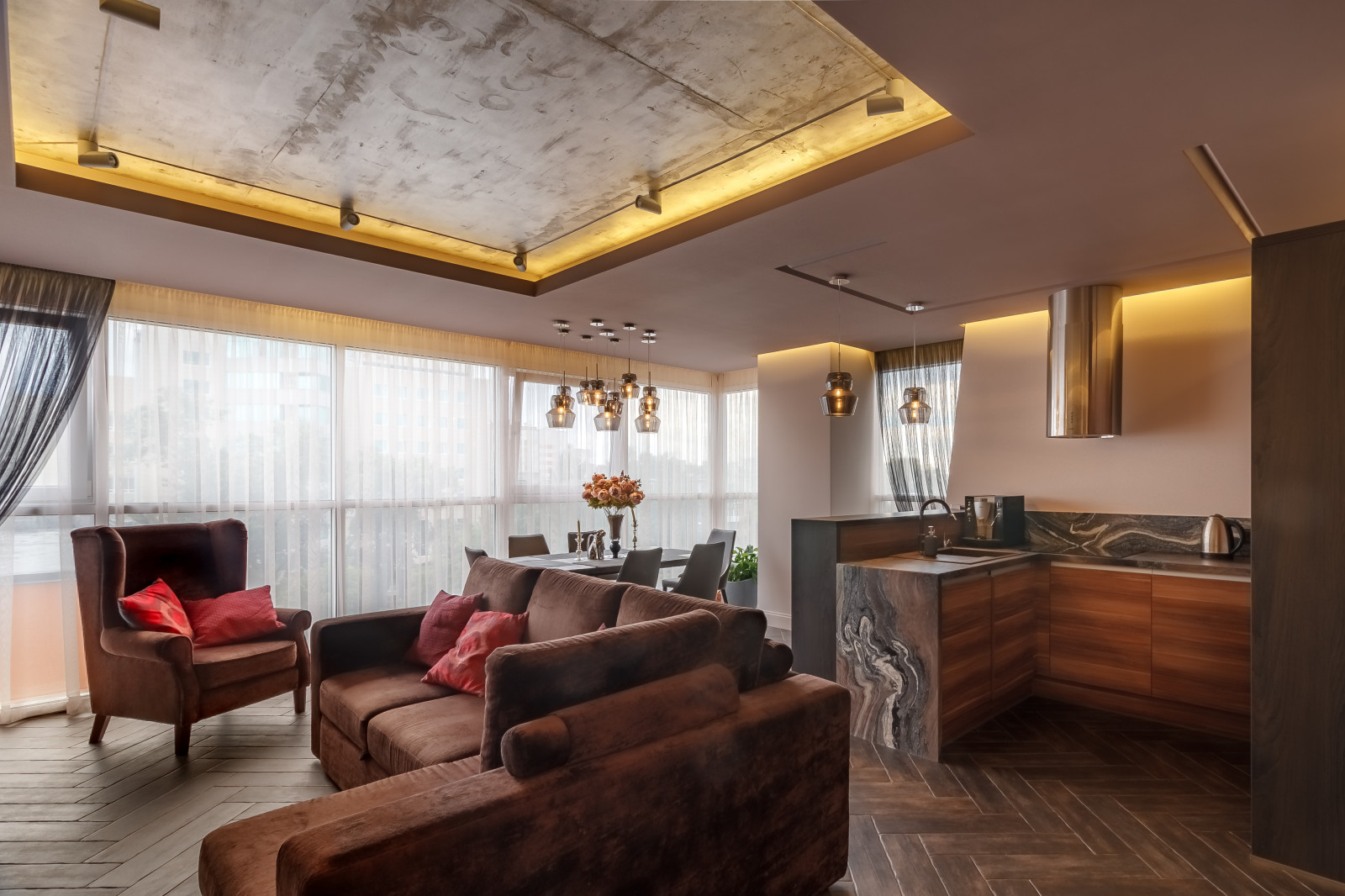 Неоклассика с лофтом