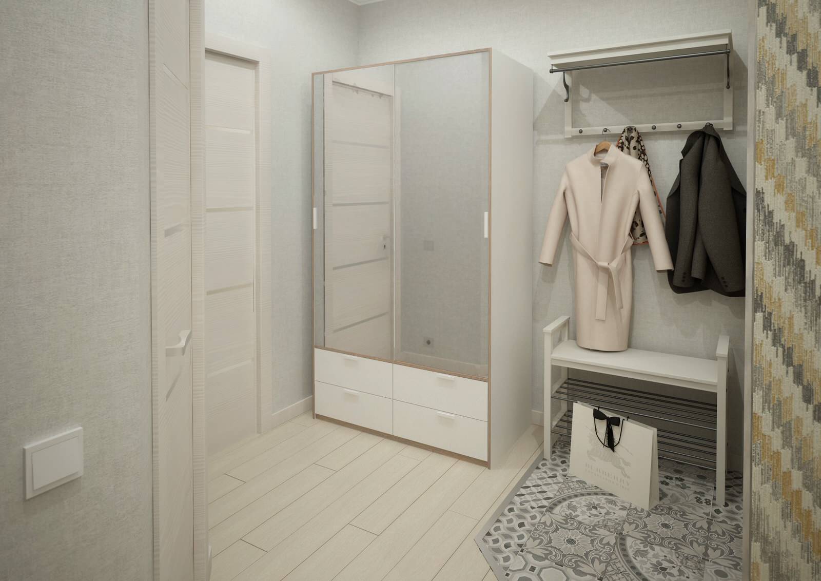 Дизайн 2-х комнатной квартиры в ЖК "Губернский", г.Краснодар