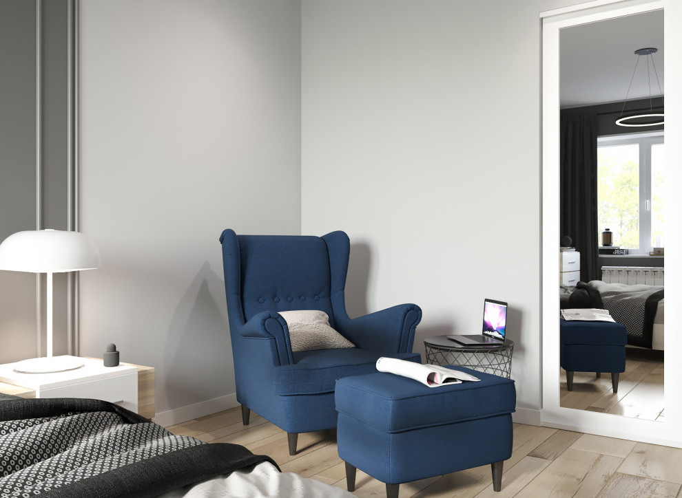 Евродвушка с объединенной кухней-гостиной