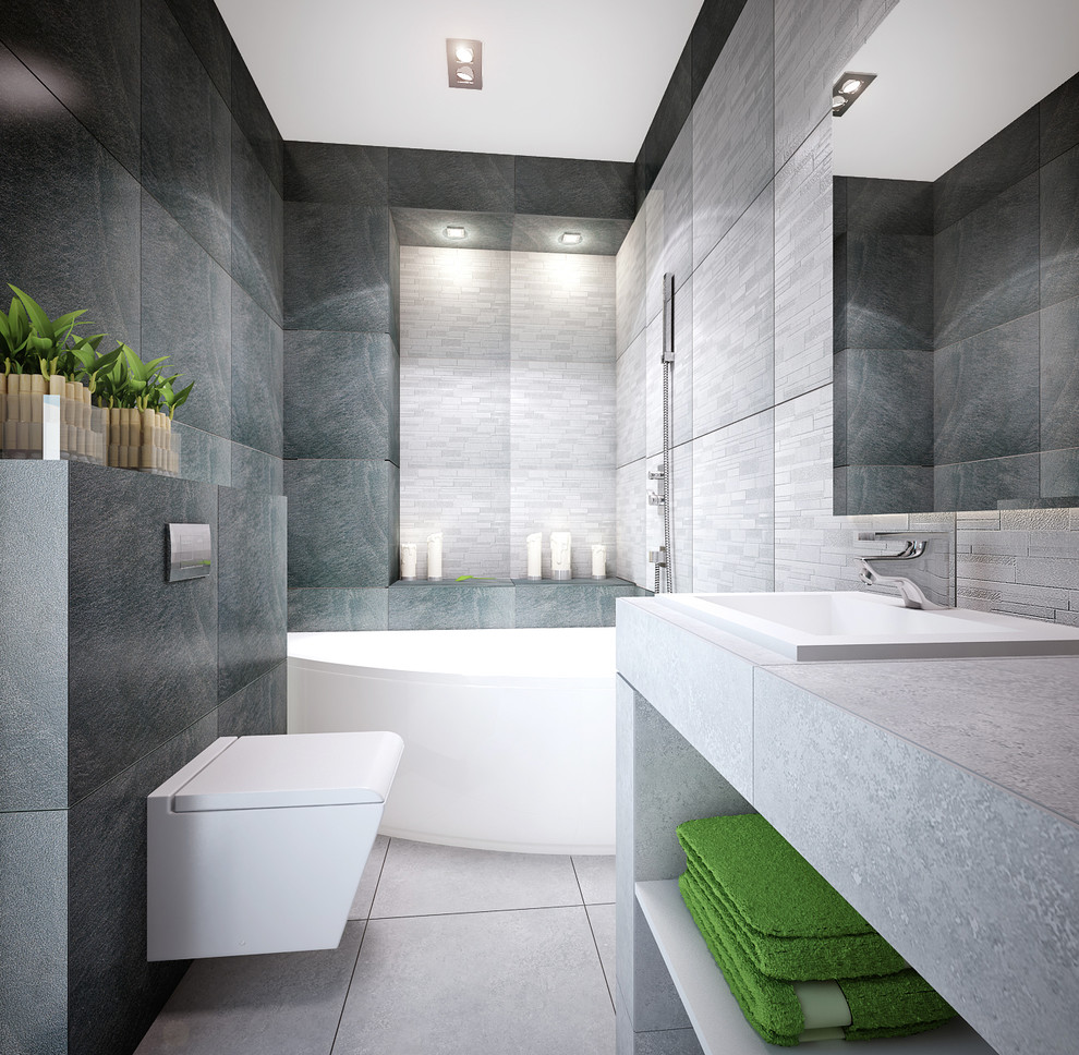 Интерьер однокомнатной квартиры в современном стиле