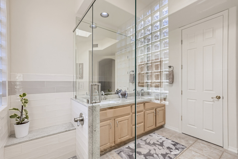 Transitional Bathroom Remodel