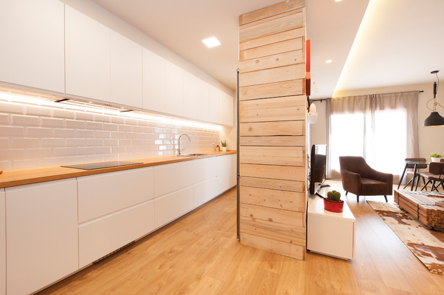 Reforma de piso Lepanto contemporaneo-cucina
