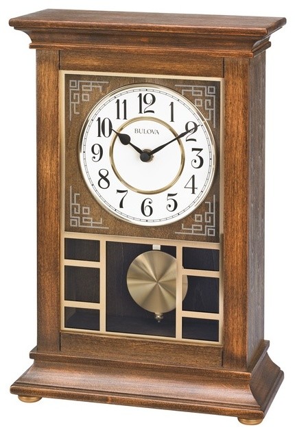Stratford Mantel Clock with Harmonic Triple Chime Movement