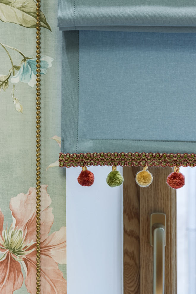 Текстильное оформления квартиры большой семьи