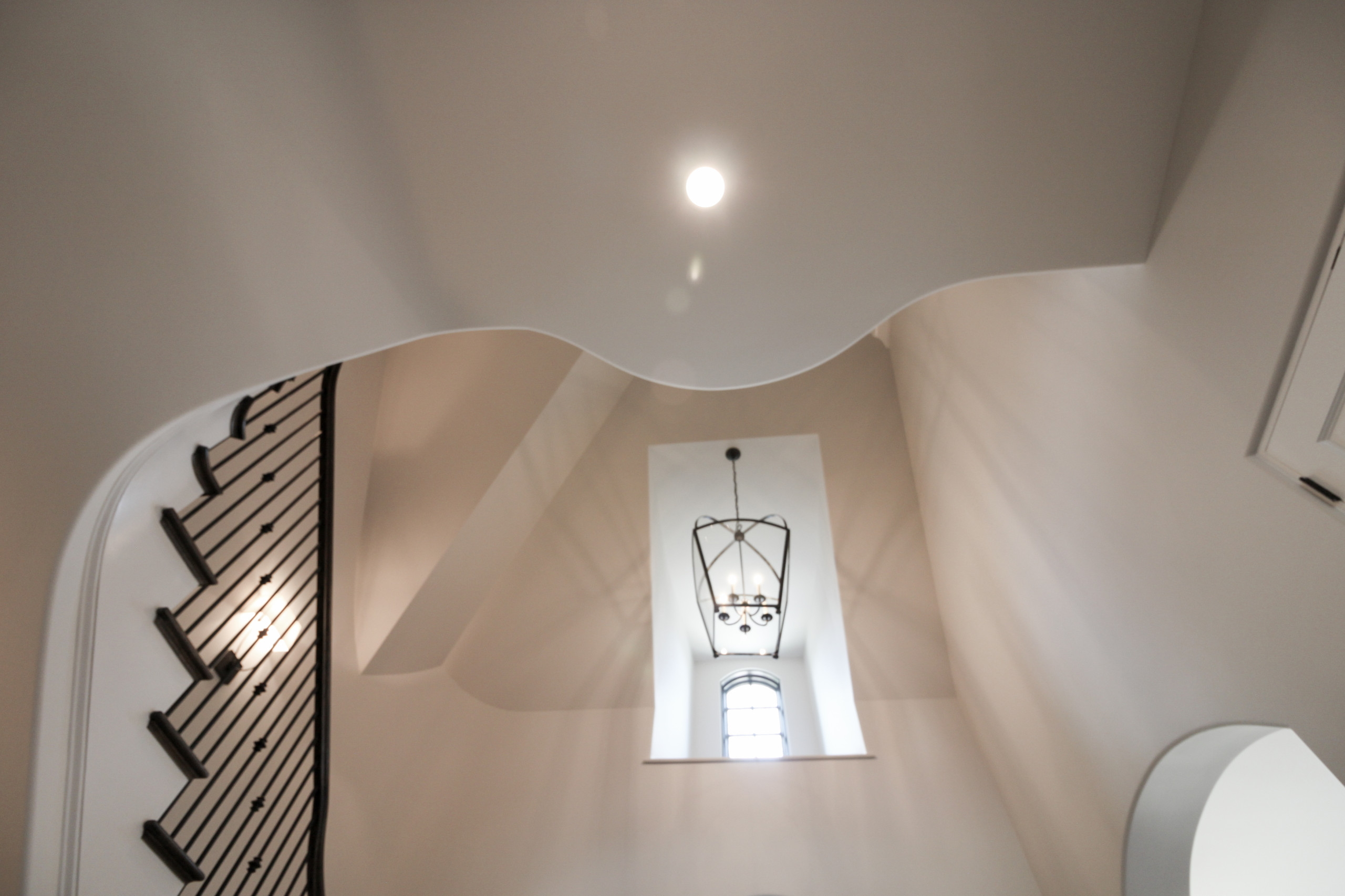 86_ Gorgeous Floating Curved Staircase, McLean VA 22066