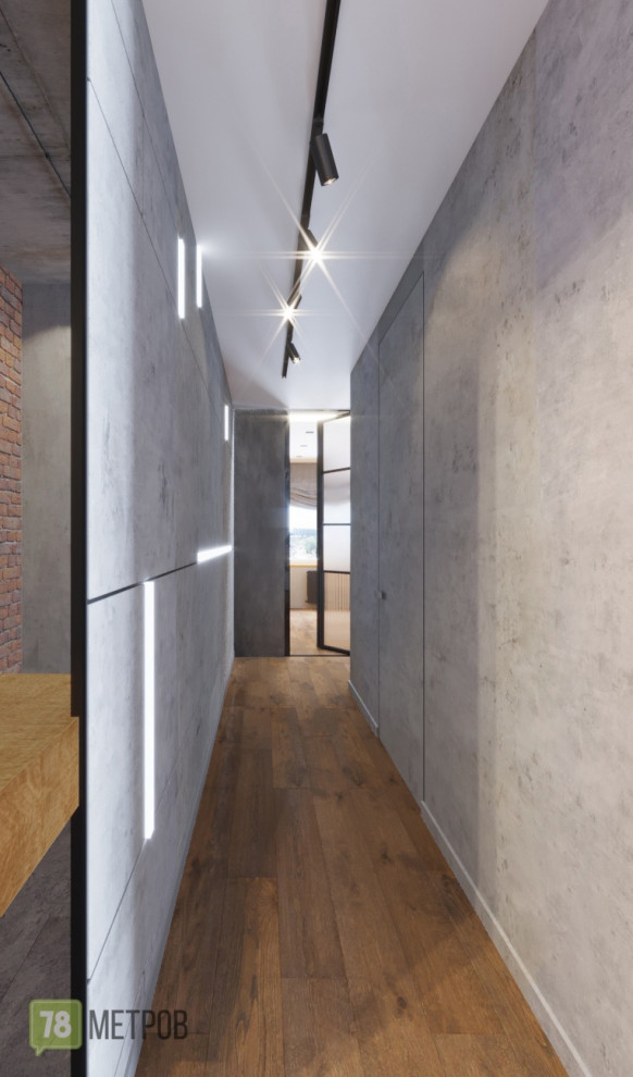 Дизайн-проект квартиры в ЖК "Галактика"