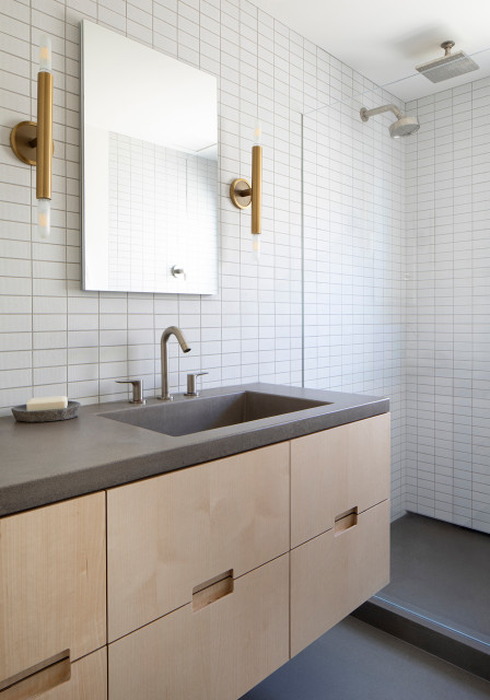 Modern Beach House moderno-cuarto-de-bano