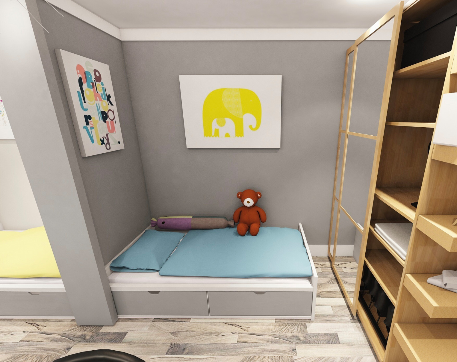 Маленькая детская для двоих