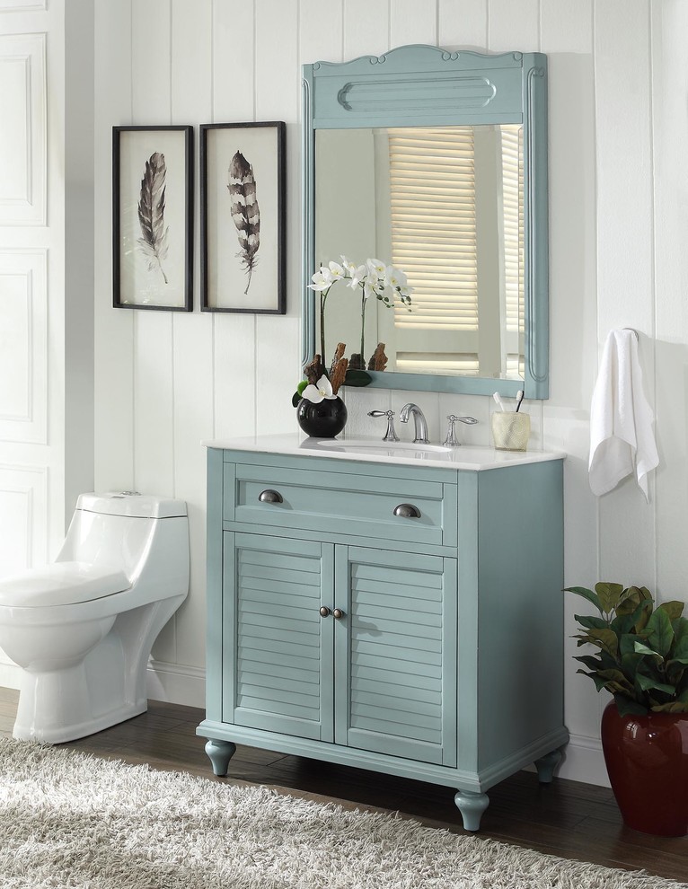 Shabby Chic Bathroom Vanities Shabby Chic Style Bathroom Miami By Chans Furniture Showroom Houzz Uk