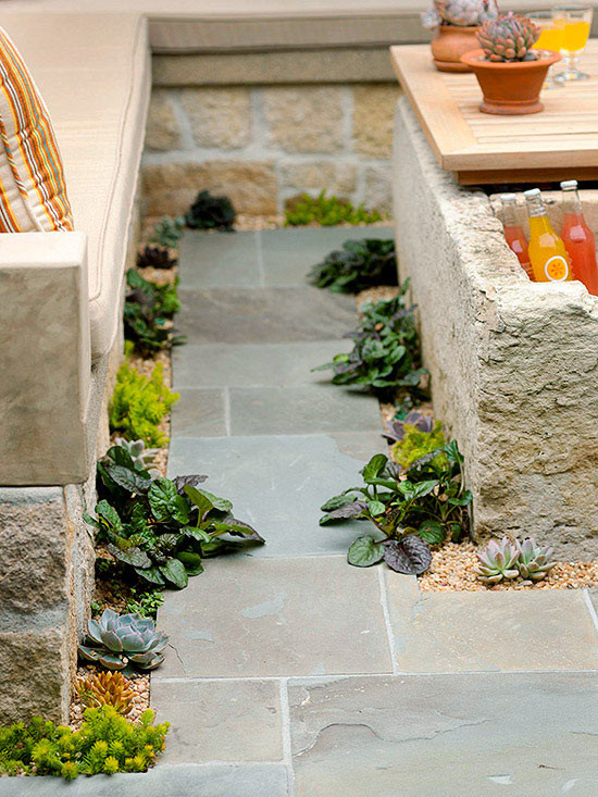 Example of a transitional home design design in Orange County