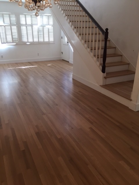 White Shell Color On Stairs Railing staircase railing color advice | Houzz Forum