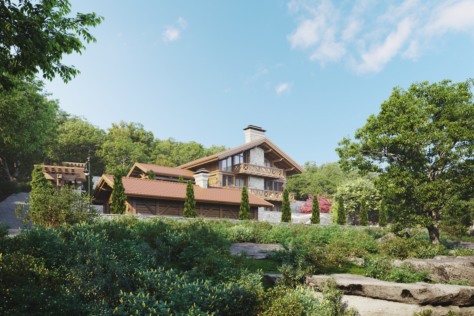 Шале в Сочи