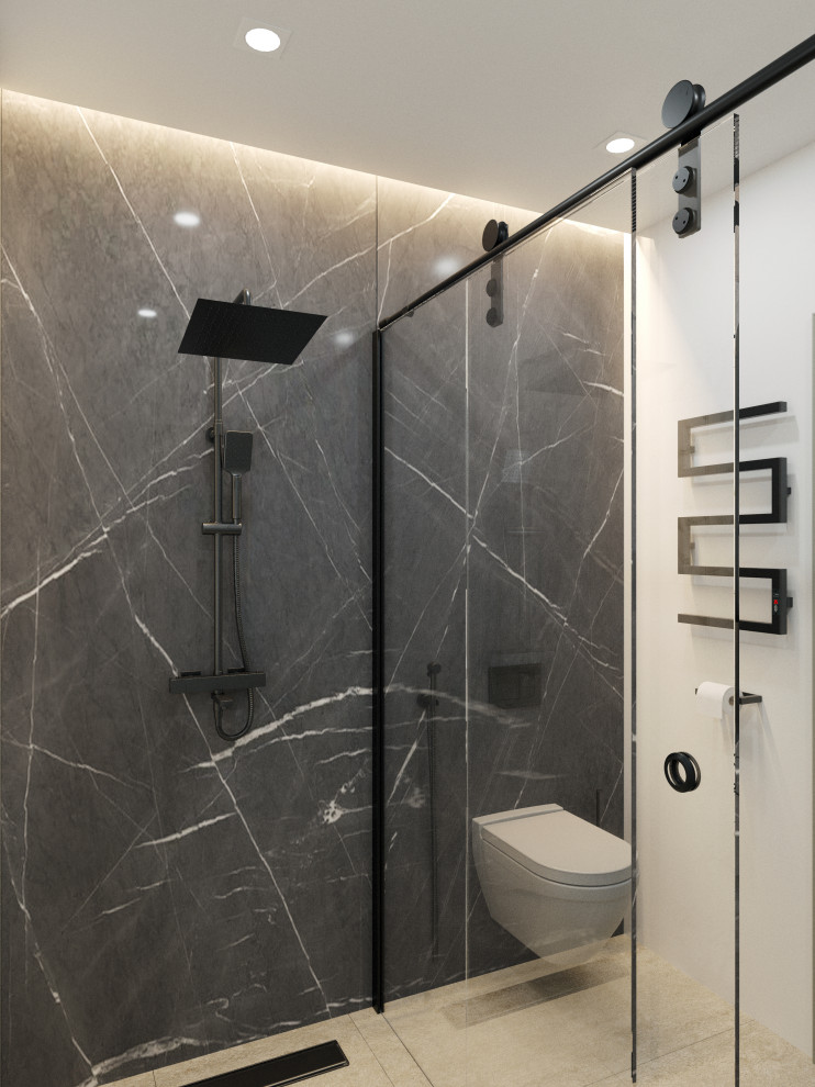 Дизайн проект каркасного дома в коттеджном поселке "Чайка", Московская область