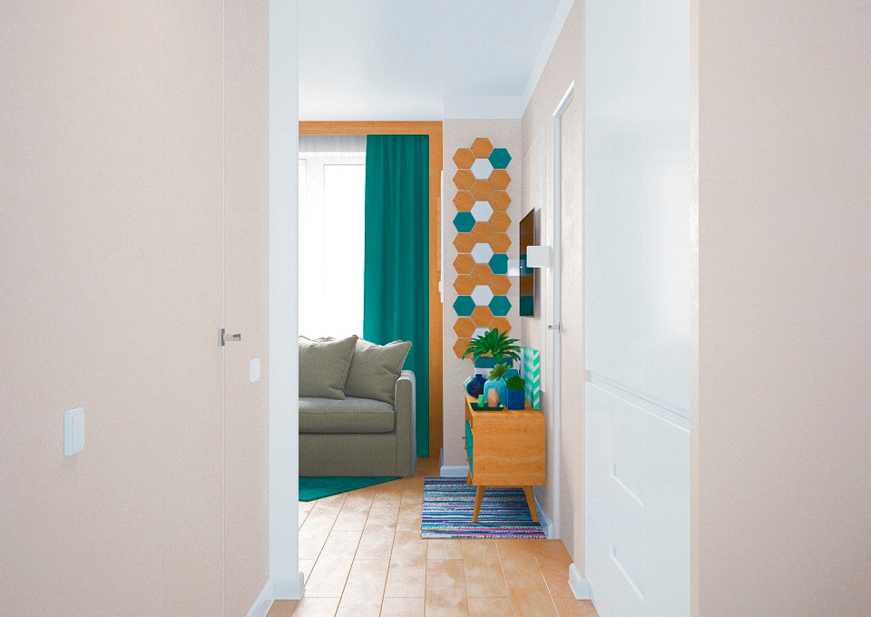 Современная небольшая квартира