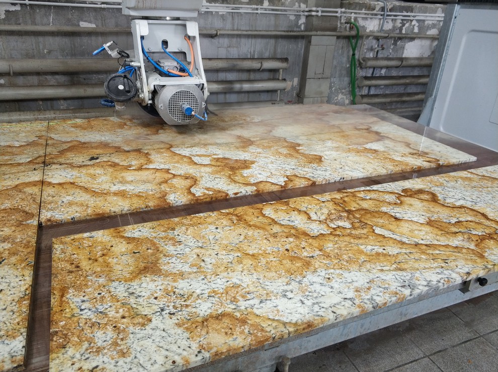 Раскрой столешницы из гранита