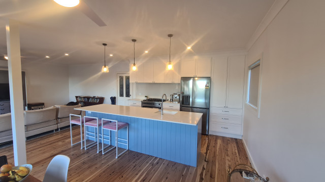 New Kitchen and lounge room renovation contemporaneo-cocina