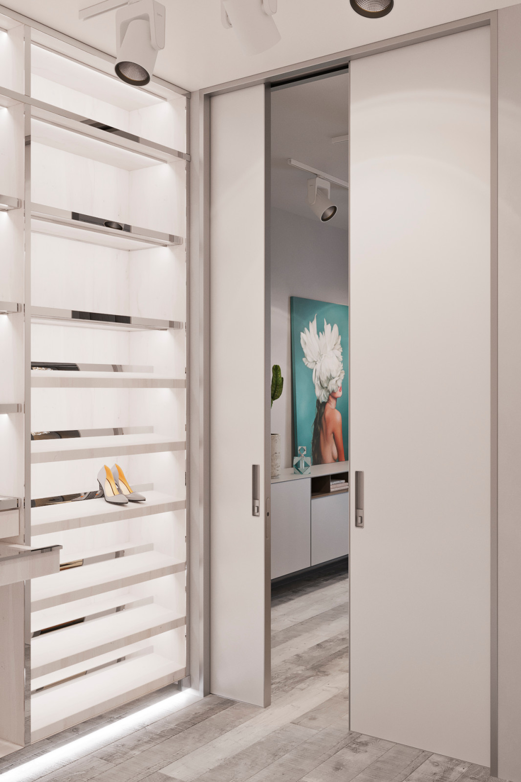 Небольшая стильная квартира для молодой девушки