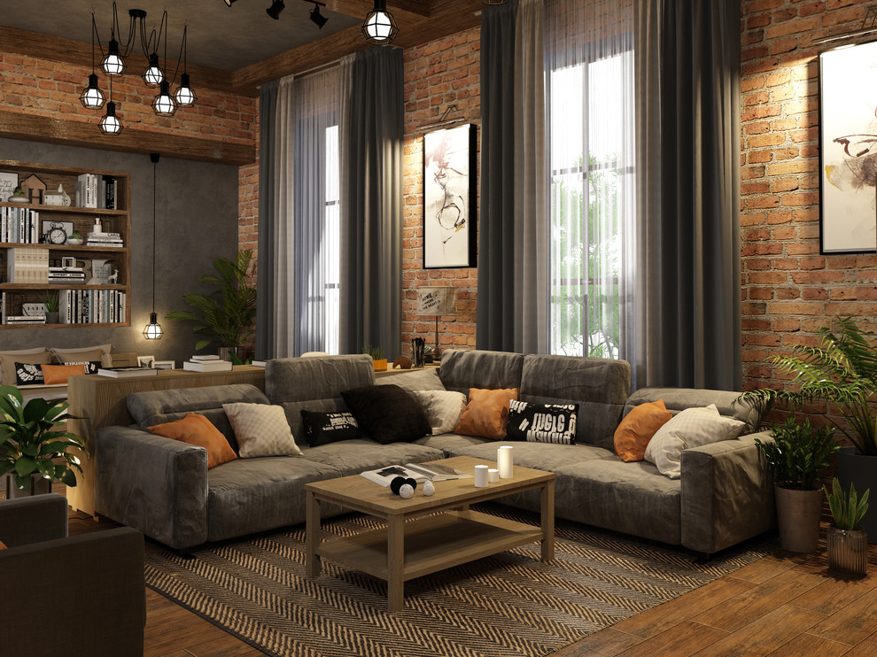 Спальня Темпо из массива с брашированнием