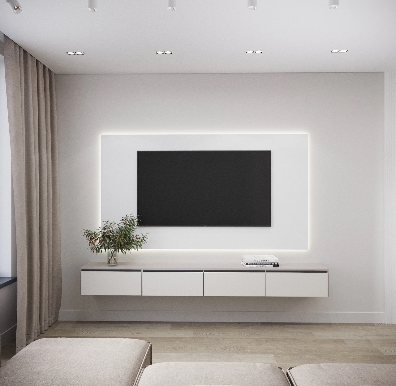 Стильная квартира для молодой семьи в ЖК "Зиларт"