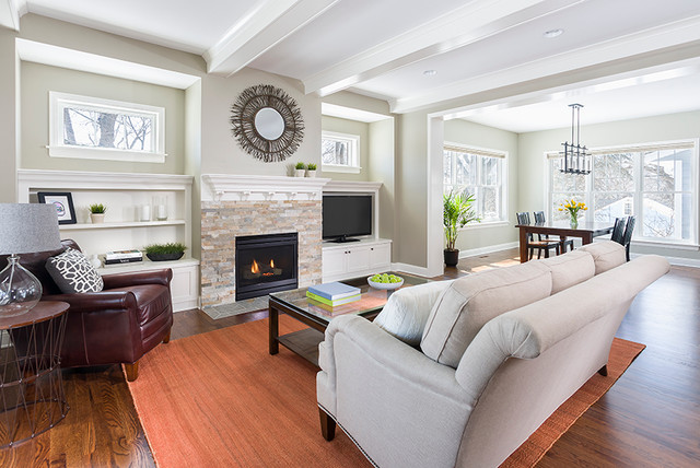 Brunswick - Traditional - Family Room - Minneapolis - by Sicora Design ...