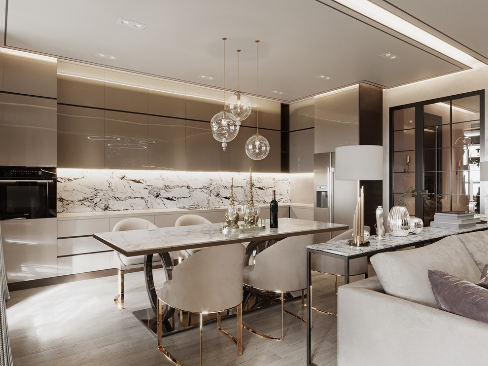 Интерьер квартиры в стиле арт-деко