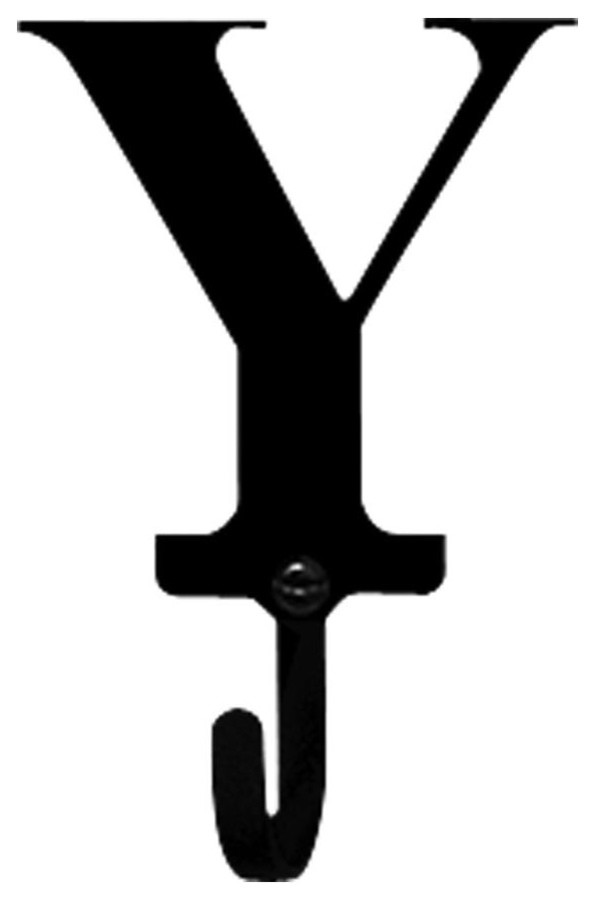 wrought iron letter hooks