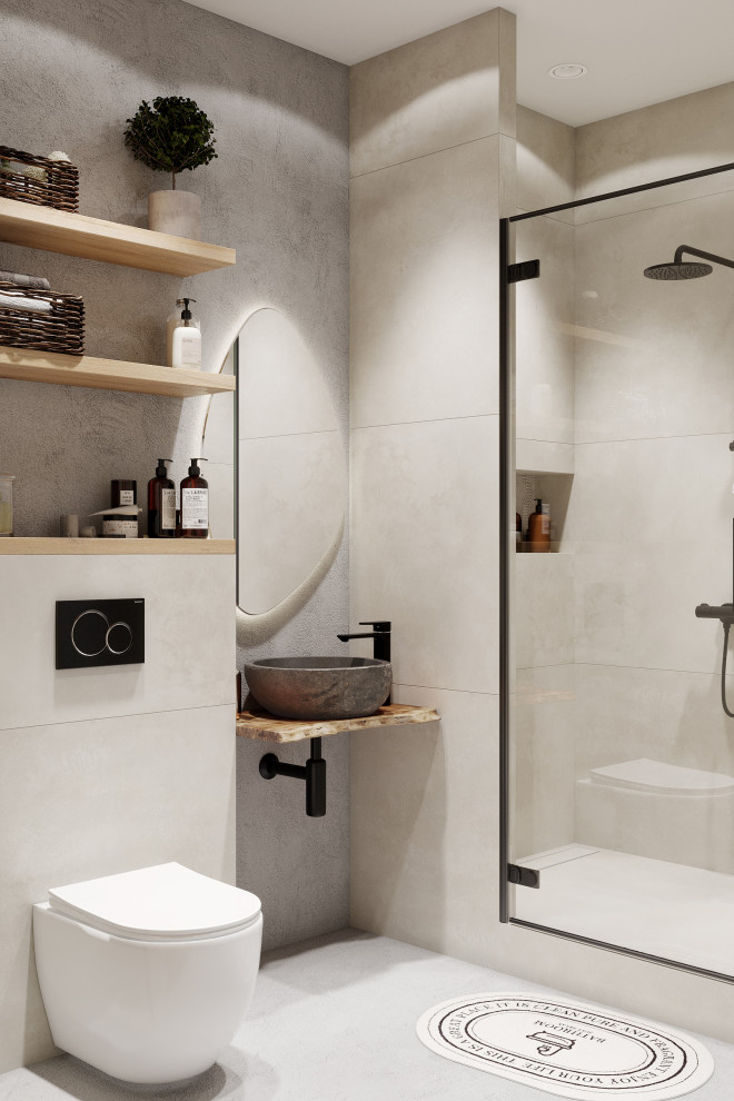 Двухуровневая квартира в стиле "ваби-саби". ЖК Событие