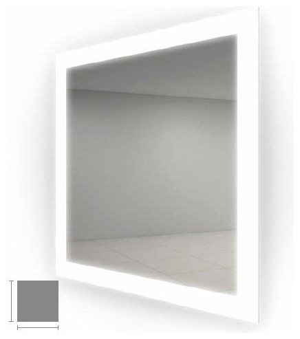 Electric Mirror Silhouette 30" x 30" Lighted Mirror SIL3030