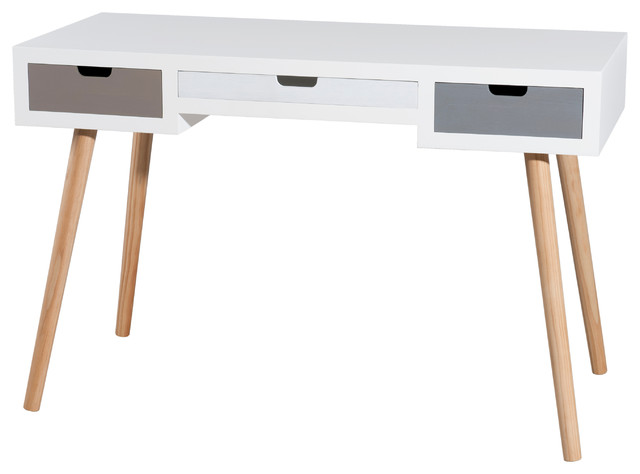Enzo 3-Drawer Desk