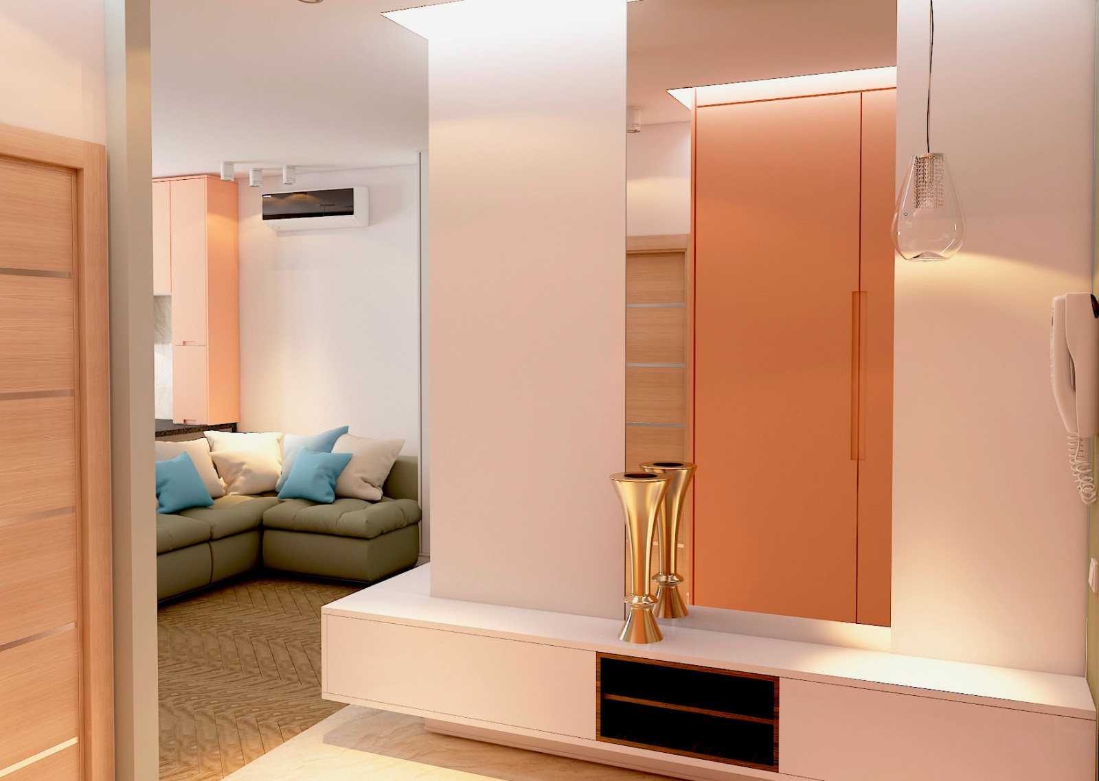 СТИЛЬНЫЙ МИНИМАЛИЗМ (гостиная, кухня-столовая)