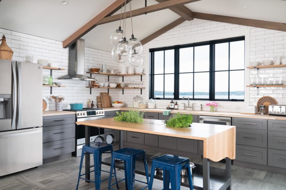 Mountain style kitchen photo in Philadelphia