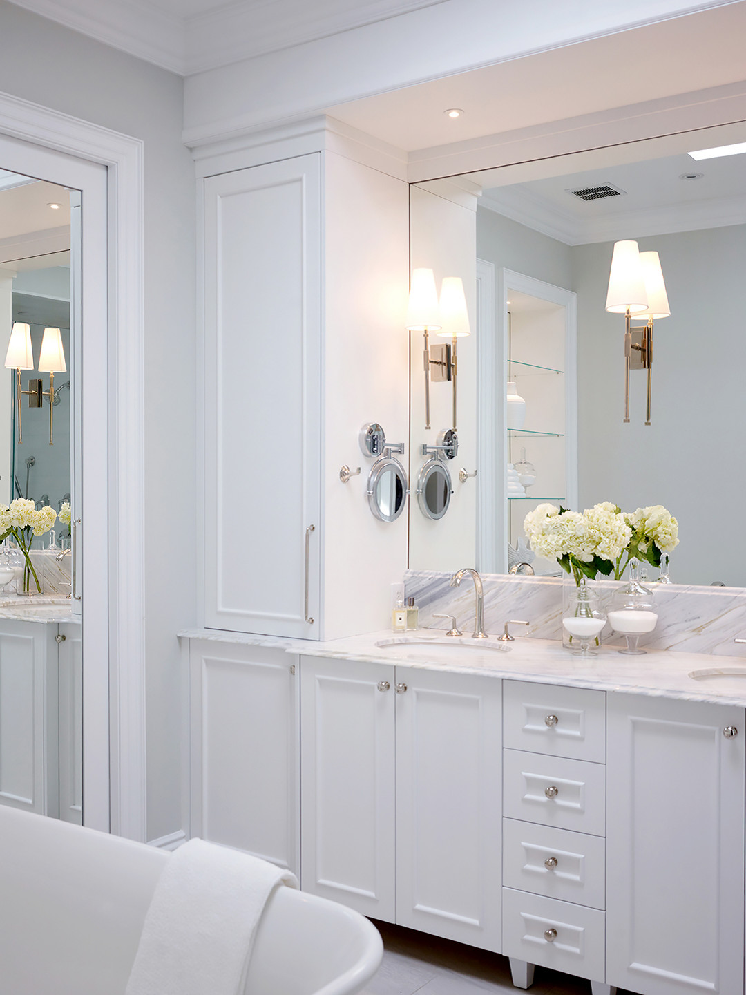 Primary bathroom vanities