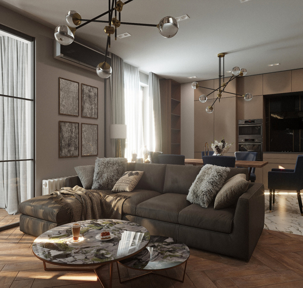 Квартира для молодой семьи площадью 140кв.м в ЖК "Изумрудный замок"