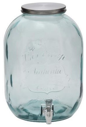 Stunning Glass Beverage Dispenser