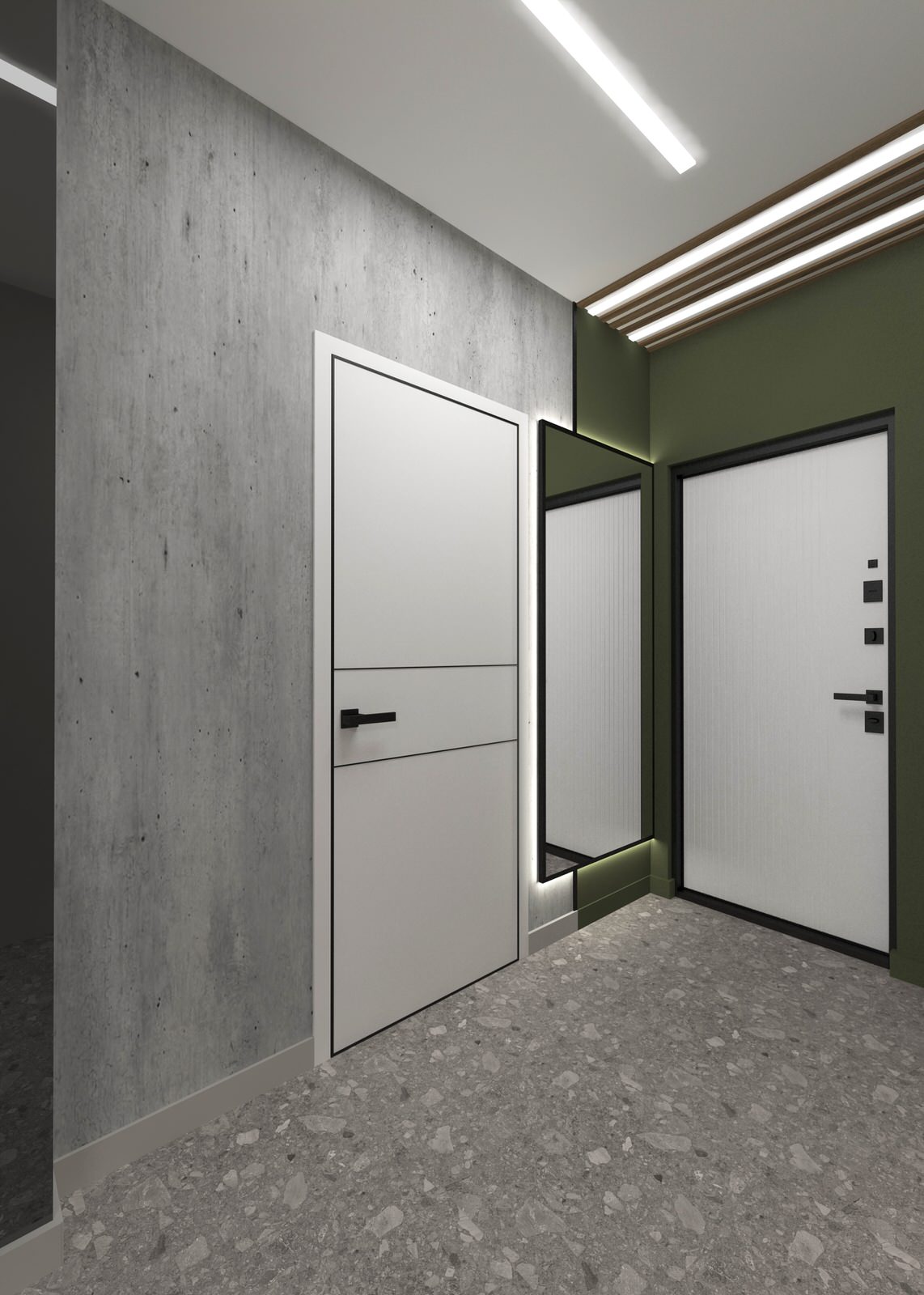 Проект однокомнатной квартиры ЖК Аврора