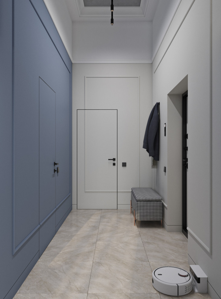 Интерьер квартиры-студии в ЖК Сосновка