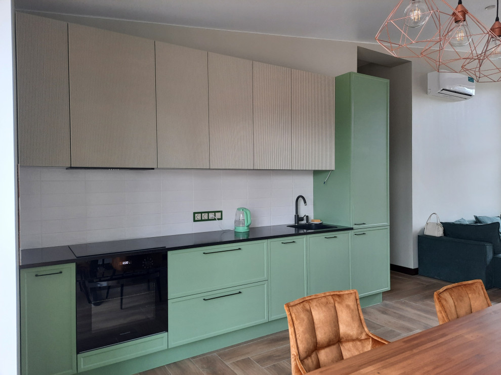 Проект гостиной в коттеджном посёлке "Найди" в Игермане