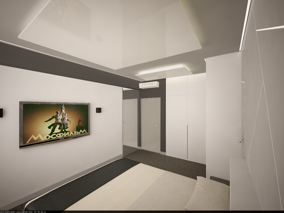 МИНИМАЛИСТИЧНАЯ КВАРТИРА НА КОСМОДАМИАНСКОЙ НАБЕРЕЖНОЙ