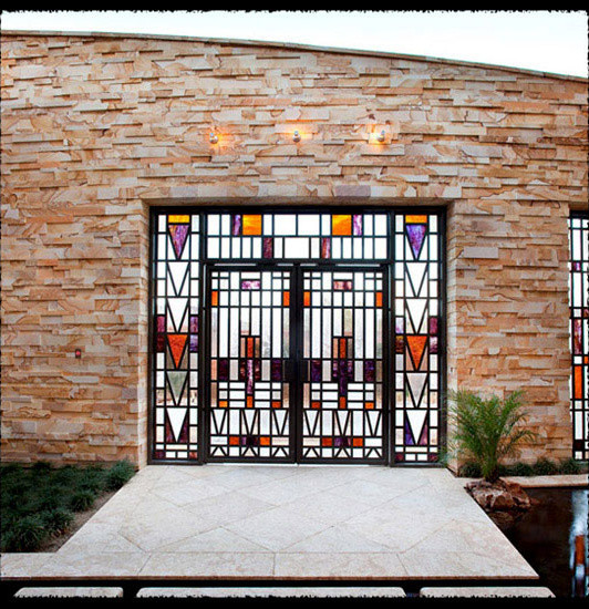 Summerlin, Las Vegas Nevada modern-eingang