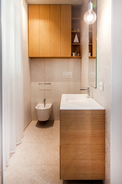 Casa ZA Rimini Centro contemporary-bathroom