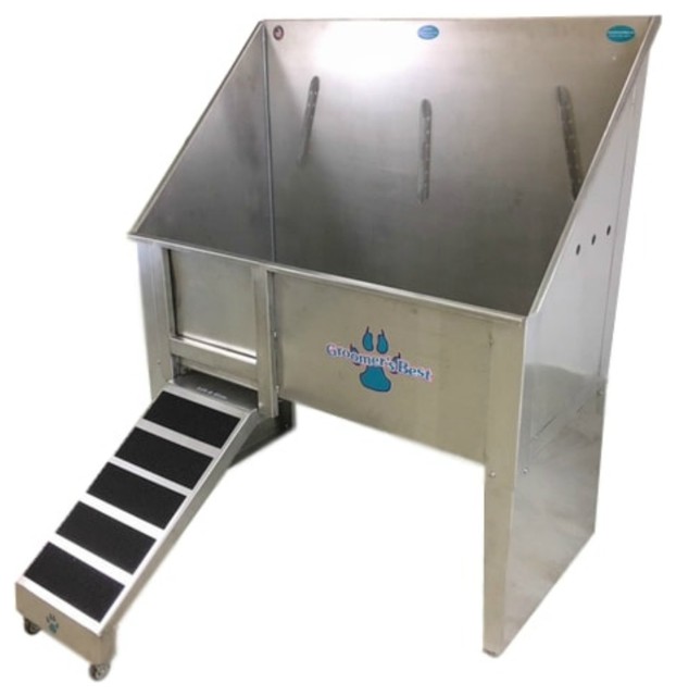 WalkThrough Dog Wash/ Utility Sink Contemporary Utility Sinks by