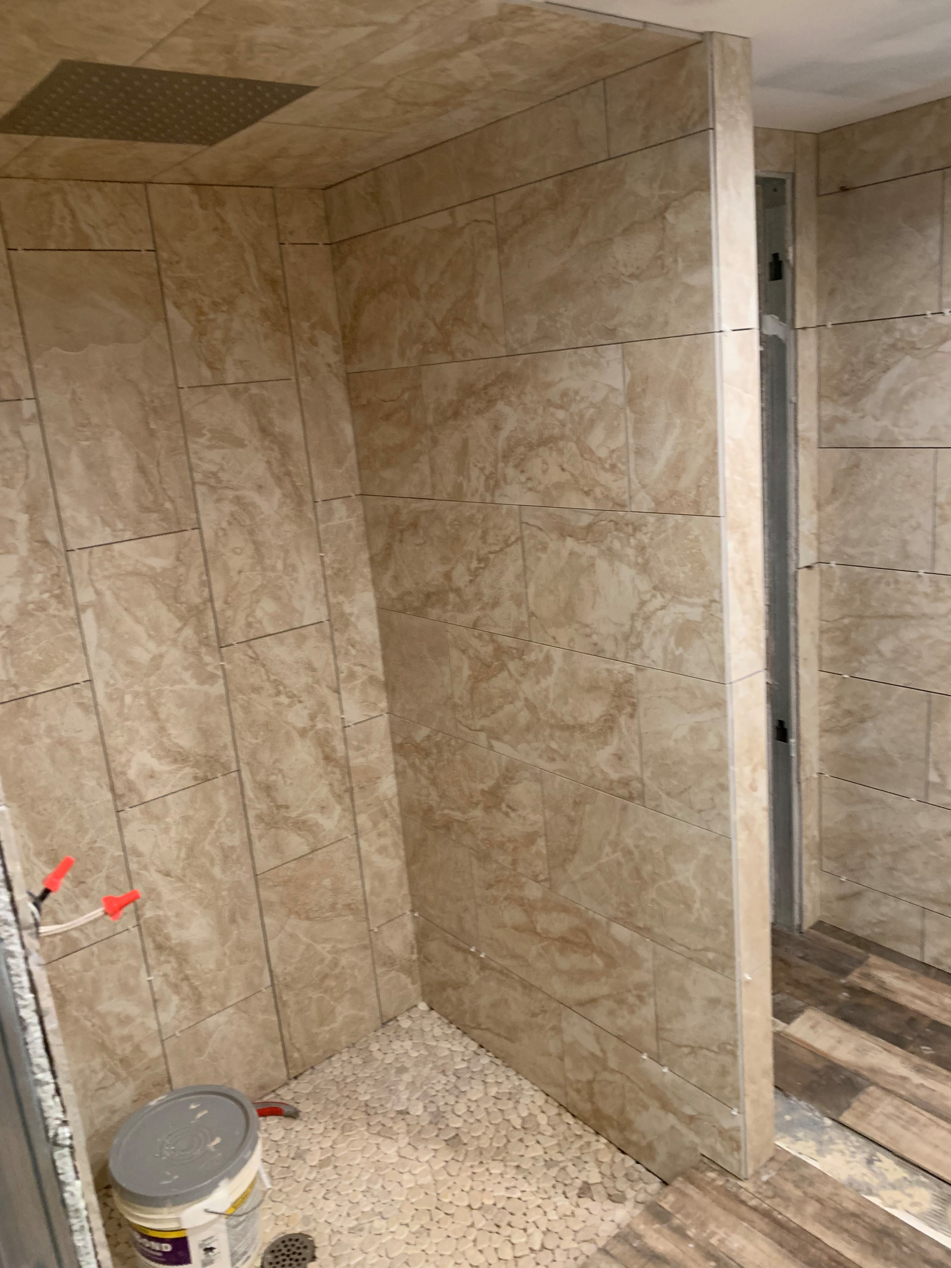 Bathroom for basement apartment upper west side