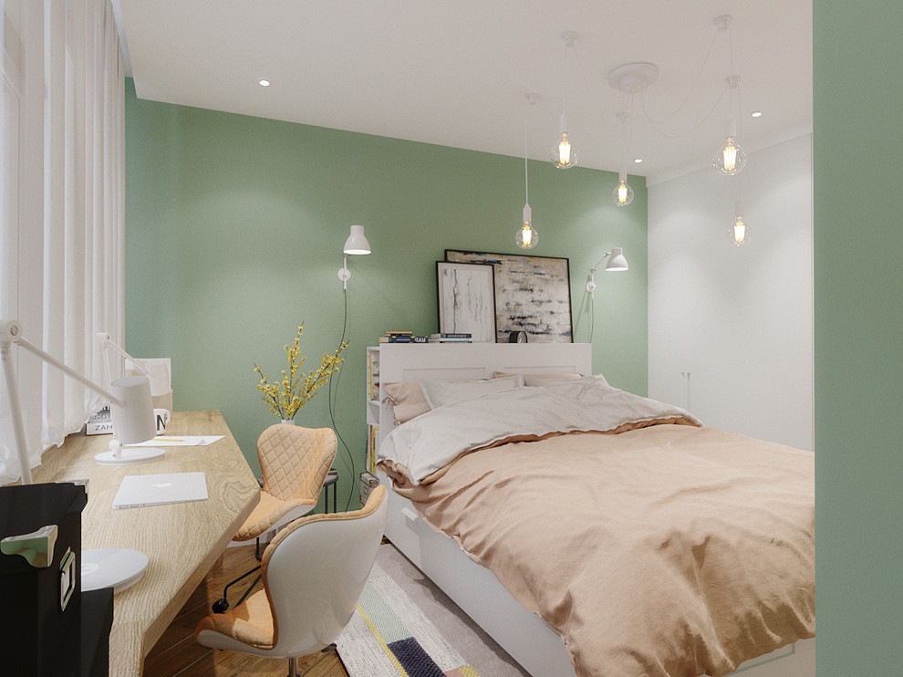 Спальная комната для молодой пары