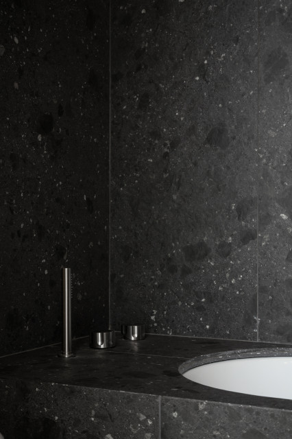 50's ITALIAN LAKE HOUSE mid-century-badezimmer