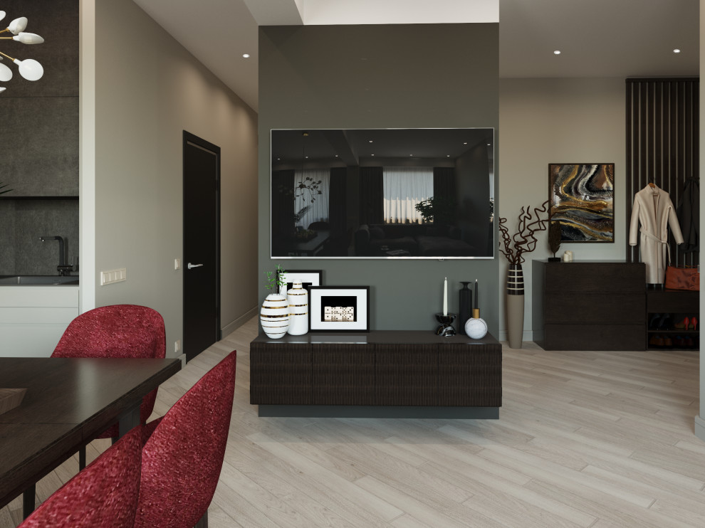 Кухня-гостиная "Истина в вине"