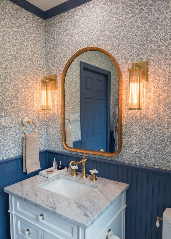 Solebury Home Renewal - Traditional - Powder Room - Philadelphia - by ...